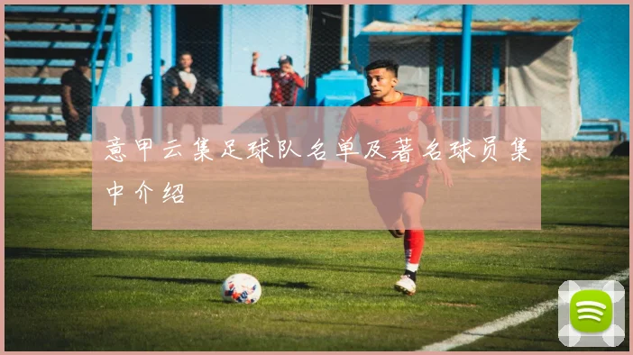 意甲云集足球队名单及著名球员集中介绍