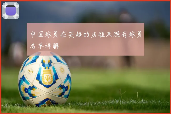 中国球员在英超的历程及现有球员名单详解